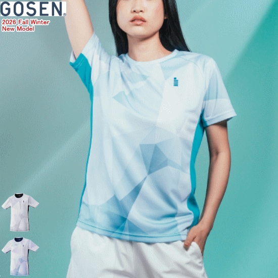GOSEN ゴーセン ゲームシャツ ユニホーム 半袖シャツ T2643 レディース 女性用【1枚までメール便OK】