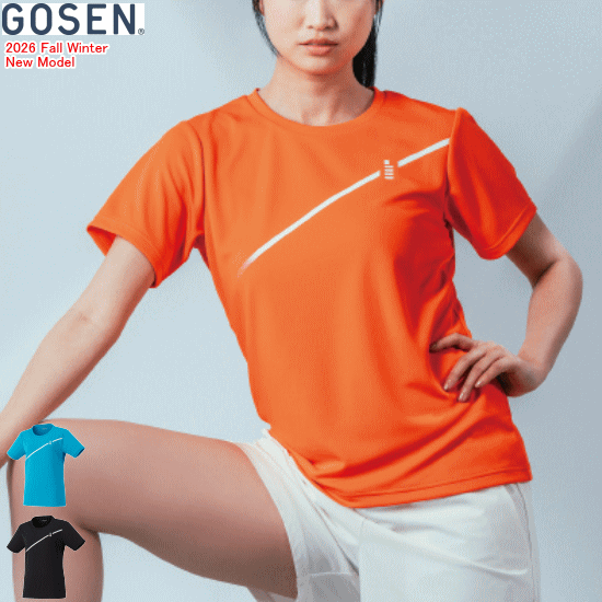 GOSEN ゴーセン ゲームシャツ ユニホーム 半袖シャツ T2661 レディース 女性用【1枚までメール便OK】