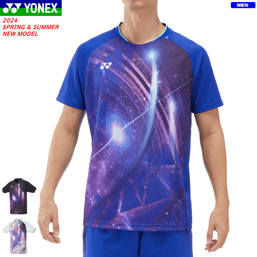 ヨネックス YONEX ゲームシャツ(フィットスタイル) ユニホーム 半袖シャツ 10611 メンズ 男性用 【1枚までメール便OK】