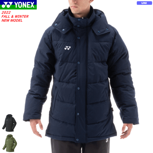 ヨネックス YONEX ハーフコート ベンチコート バドミントン ウェア 90074 ユニセックス 男女兼用 ヨネックス YONEX ハーフコート ベンチコート バドミントン ウェア 90074 ユニセックス 男女兼用