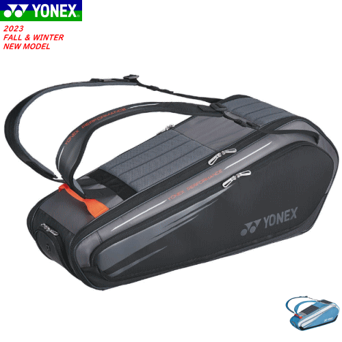 ヨネックス YONEX ラケットバッグ（テニス6本用）キャリー BAG2322R
