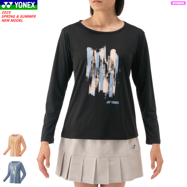 ヨネックス YONEX ロングスリーブTシャツ 長袖シャツ 16813 レディース 女性用 【1枚までメール便OK】