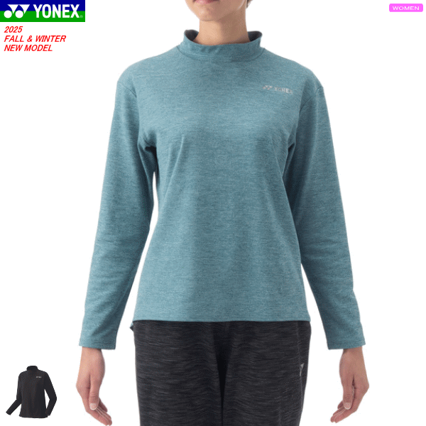 ヨネックス YONEX ロングスリーブTシャツ 長袖シャツ ハイネック 16820 レディース 女性用 【1枚までメール便OK】