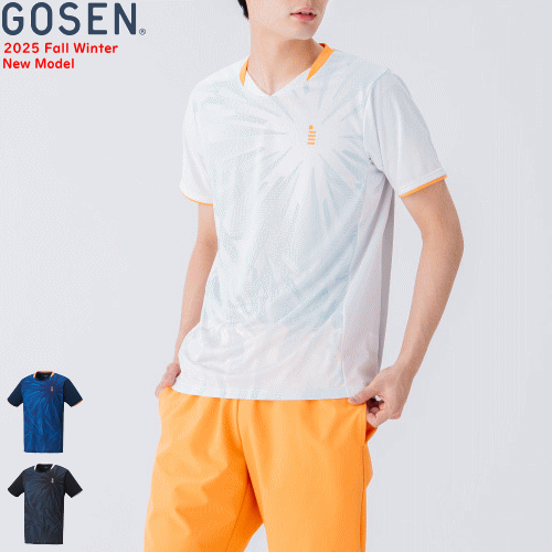 ゴーセン GOSEN ゲームシャツ ユニホーム 半袖シャツ T2552 ユニセックス 男女兼用 【1枚までメール便O..