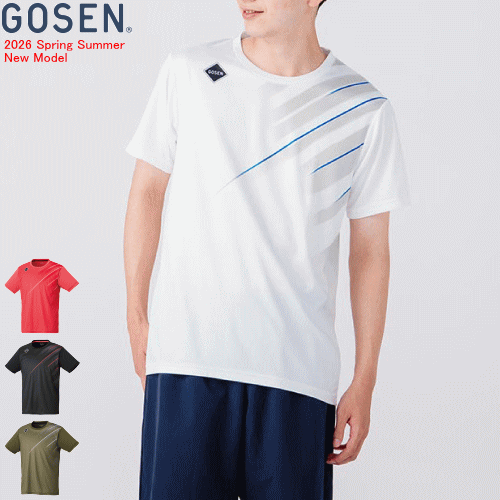 Rakuten - GOSEN ゴーセン プラクティスシャツ 半袖Tシャツ T2632 ユニセックス 男女兼用 【1枚までメール便OK】