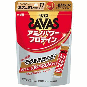 SAVAS ザバス アミノパワープロテイン カフェオレ風味 46.2g 4.2g×11本 CZ2453