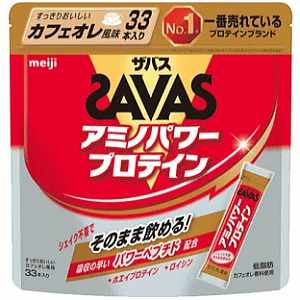 SAVAS ザバス アミノパワープロテイン カフェオレ風味 138.6g 4.2g×33本 CZ2454