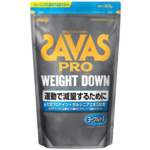 SAVAS ザバス プロ ウェイトダウン プロテイン ヨーグルト風味 308g CZ7051