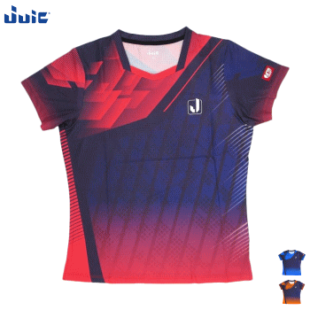 ジュイック JUIC 卓球 ユニフォーム ウェア シャツ レイズ JTTA公認 レディース 女性用 5649【1枚までメール便OK】