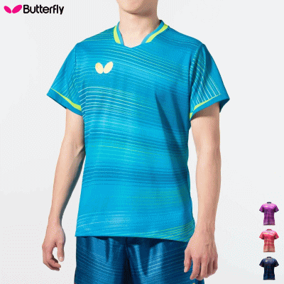 バタフライ Butterfly 卓球 ゲームシャツ エリスター11 Tシャツ メンズ 男性用 レディース 女性用 46510【1枚までメール便OK】