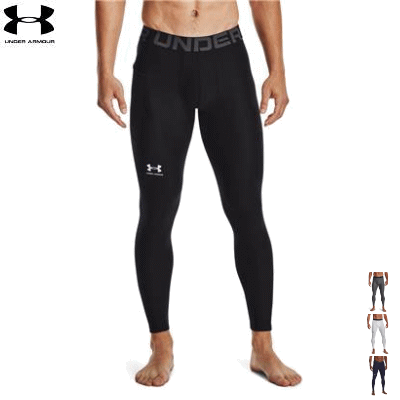 楽天バレーボール館アンダーアーマー タイツ インナーウェア スパッツ 31UAヒートギアレギンス メンズ 男性用 1361586 UNDER ARMOUR 【1枚までメール便OK】