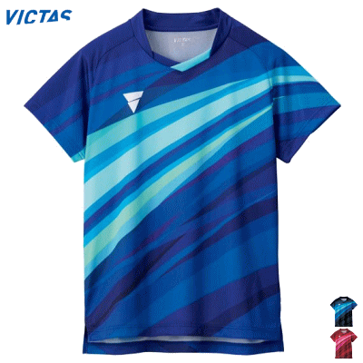 ヴィクタス VICTAS 卓球 ゲームシャツ ユニフォーム V-OGS235 メンズ 男性用 レディース 女性用 512111【1枚までメール便OK】