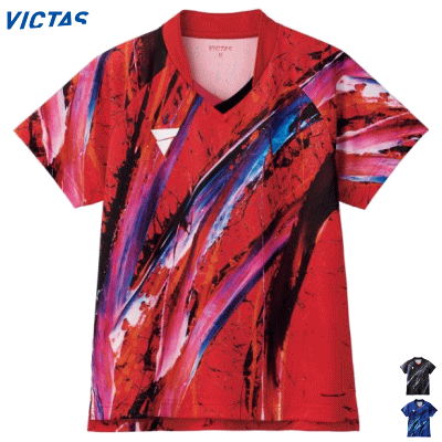 ヴィクタス VICTAS 卓球 ゲームシャツ ユニフォーム V-OLGS430 レディース 女性用 512407【1枚までメール便OK】