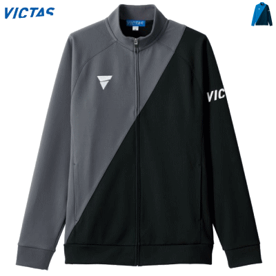 ヴィクタス VICTAS 卓球 トレーニングウェア トレーニングジャケット V-JJ227 メンズ 男性用 レディース 女性用 542101