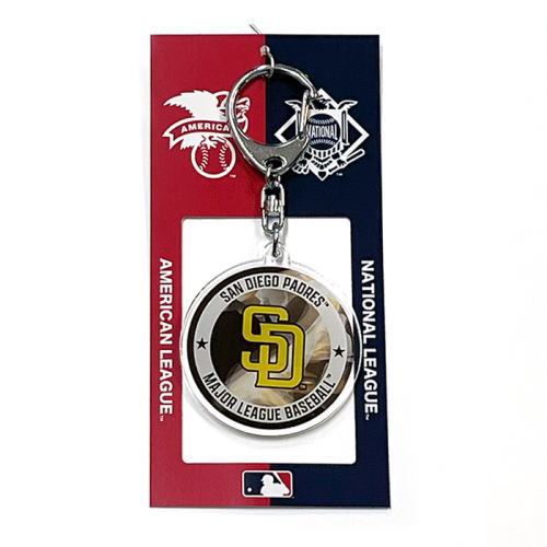 即日発送 MLB パドレス padres キーホルダー アクリルキーチェーン【1個までメール便OK】