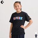 コンバース CONVERSE バスケットウェア Tシャツ 半袖シャツ 練習着 Jr.プリントTシャツ ミニバス ジュニア キッズ 子供用 CB441351【1枚...