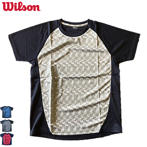 楽天バレーボール館即納 Wilson ウィルソン 野球 ハーフスリーブシャツ 半袖Tシャツ メンズ 男性用 WTA19HS 【1枚までメール便OK】【返品・交換不可】