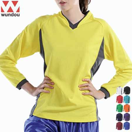 サッカー フットボール 練習着 プラクティスシャツ 長袖シャツ ベーシック ロングスリーブ サッカーシャツ wundou ウンドウ メンズ 男性用 レディース ...