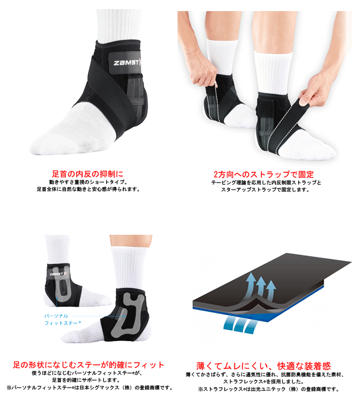 ザムスト[ZAMST] 足首サポーター・ミドル...の紹介画像2