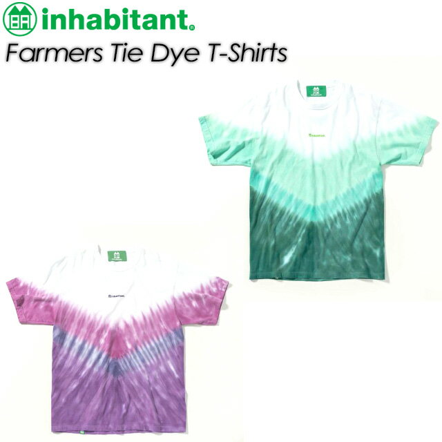 インハビタント 【inhabitant】【Farmers Tie Dye T-Shirts】ism23ls12 半袖Tシャツ スノーボード スケートボード