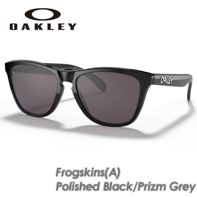 樂天商城 - OAKLEY【オークリー】Frogskins (A)【フロッグスキン】 Polished Black/Prizm Grey