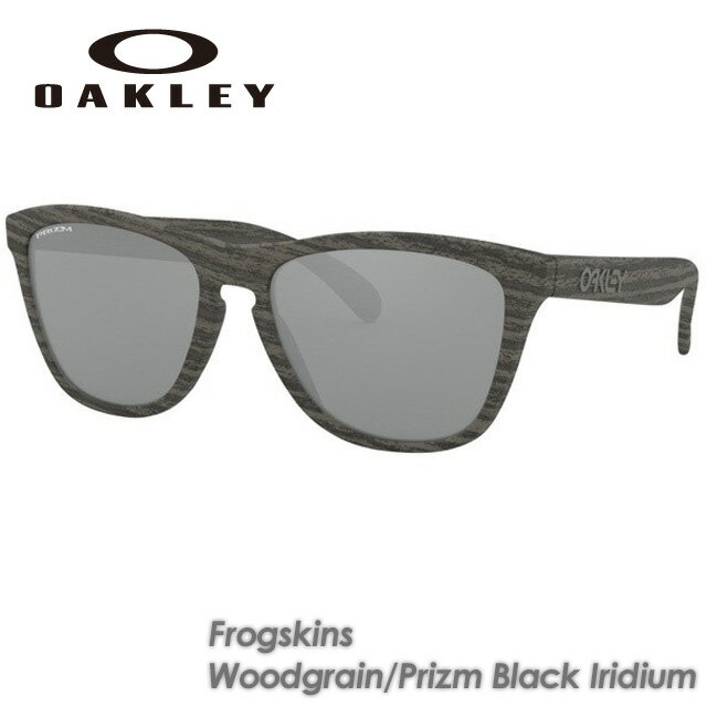 樂天商城 - 【OAKLEY】 オークリー 【Frogskins (A)】 フロッグスキン Woodgrain /Prizm Black Iridium OO9245