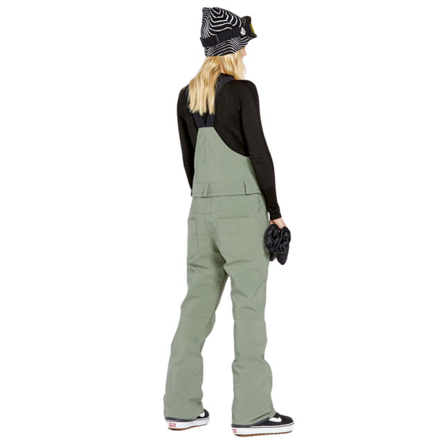 【VOLCOM】ボルコム【Woen's Swift Bib Overall】ウィメンズ スウィフト ビブ オーバーオール2024-2025 COLOR：LCGヴォルコム / レディース / スノーボード / ウェア / パンツ 2