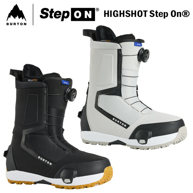 �yBURTON �z �o�[�g���yHIGHSHOT Step On Wide�z �n�C�V���b�g Step On ���C�h25-26 �����Y �j���p BOOTS �u�[�c SNOWBOARD �X�m...