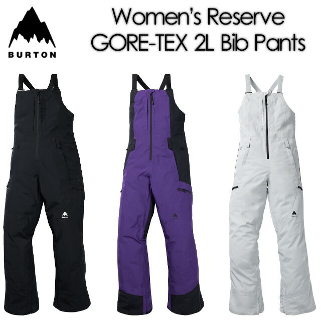 ��BURTON�ۥС��ȥ��Women��s Reserve GORE-TEX 2L Bib�ۥ������ �ꥶ���� �����ƥå��� 2L �ӥ֥ѥ��25-26 ���Ρ�...
