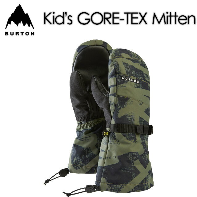 【BURTON】バートン【Kid's GORE-TEX Mitten】キッズ GORE-TEX ミトン25-26 Forest City Streetsスノーボードグローブ 子供用