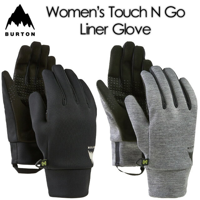 【BURTON】バートン【Women's Touchn n Go Liner】ウィメンズ タッチアンドゴー グローブライナー25-26 スノーボードグローブ 女性用