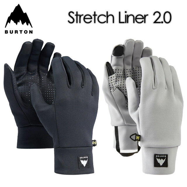 【BURTON】バートン【Stretch Liner 2.0】ストレッチ ライナー 2.025-26 スノーボード インナーグローブ