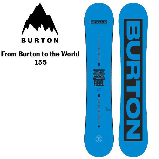 【BURTON】 バートン【From Burton to the World 155】25-26 メンズ 限定エディションSNOWBOARD スノーボード