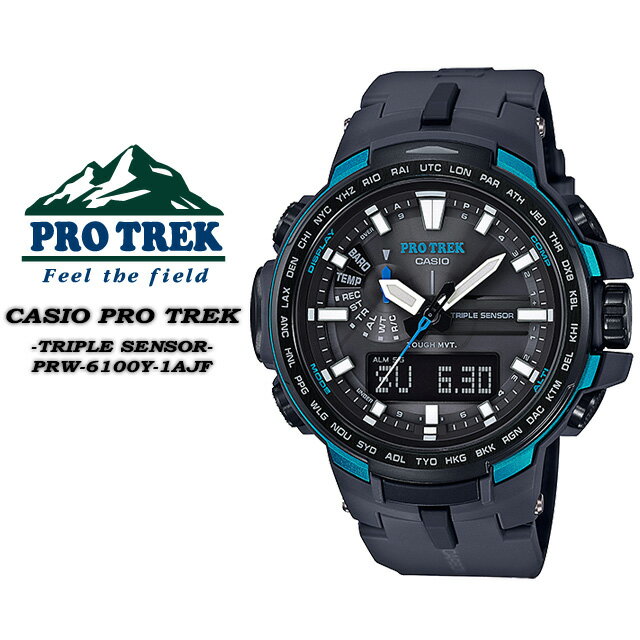 ̵ G-å GåץȥåPRW-6100Y-1AJF PRO TREKۡڥȥץ륻󥵡Ver.3ۥ  ӻCASIO  å