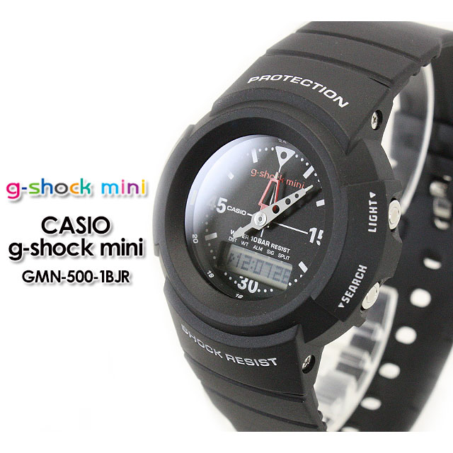 Gショックミニ g-shock mini 女性用 腕時計【ジーショックミニ】GMN-500-1BJR / blk/blk レディース CASIO G-SHOCK Gショック G−ショック 【カシオ ジーショック】