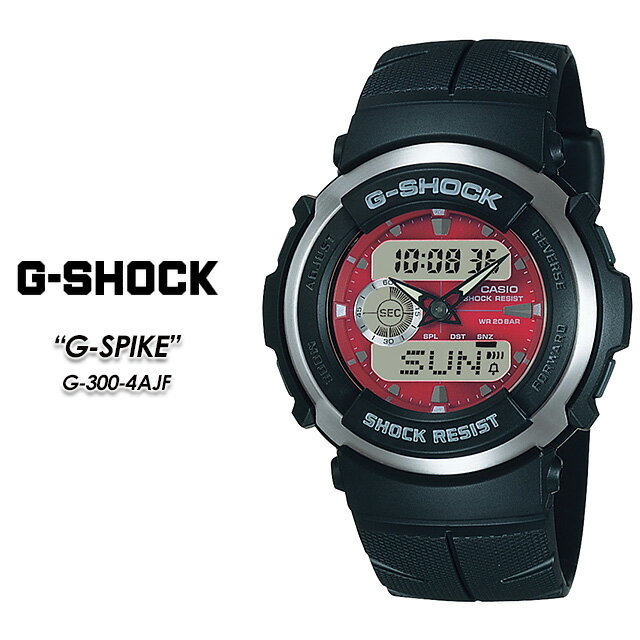 CASIO / G-SHOCK / g-shock gå GåG−å ڥ åۡG-SPIKEGѥ ӻ / G-300-4AJF