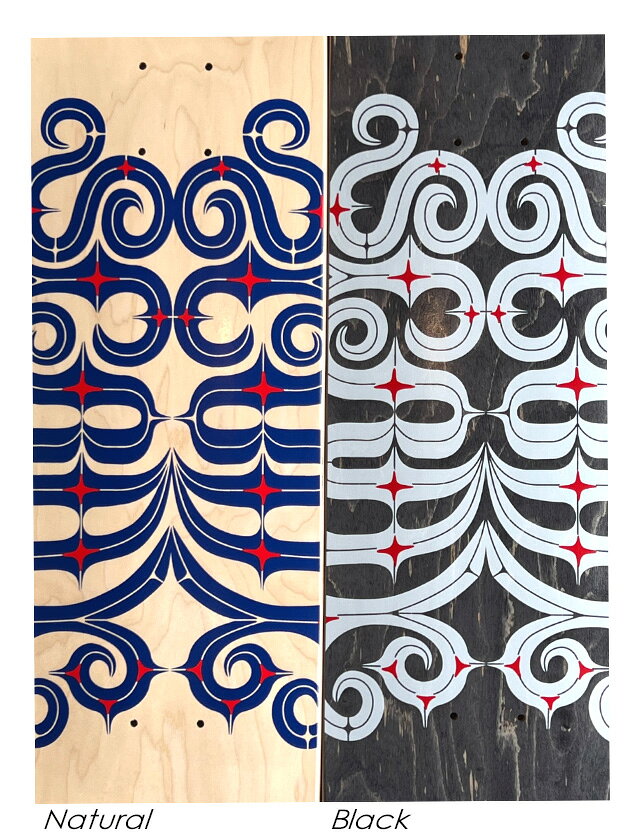 SPRAYの【SPRAY ORIGINAL SKATE DECK】スプレイ オリジナル スケート デッキ SHOWGEKI SKATEBOARDS スケートボード｜アングル2