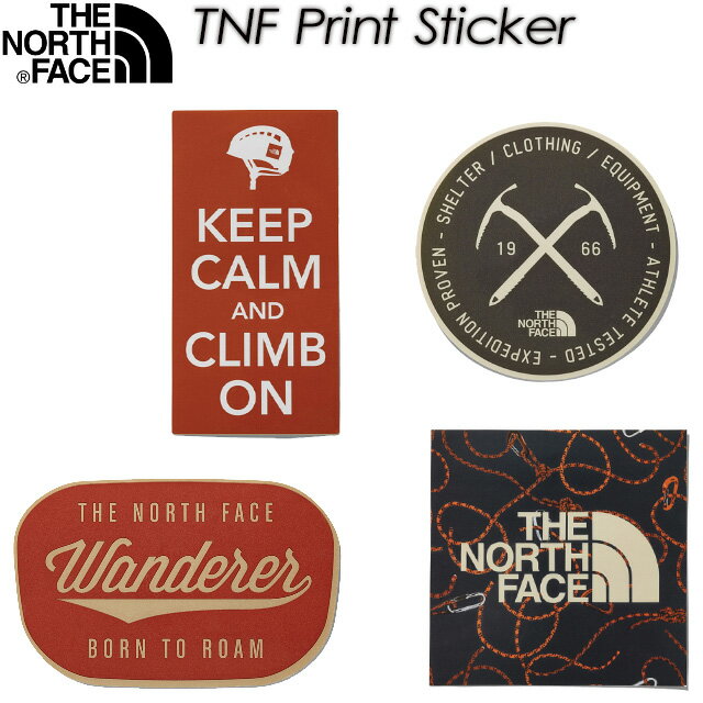 THE NORTH FACE ڥΡեTNF Print Sticker TNF ץȥƥåNN31710