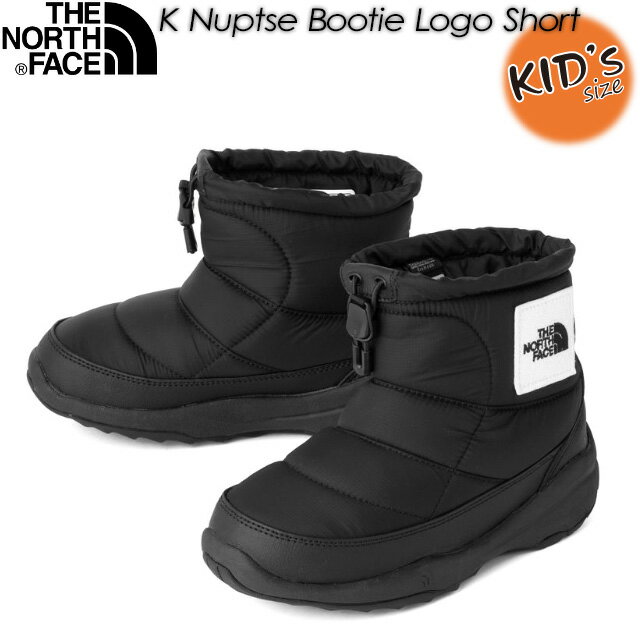 楽天SPRAYノースフェイス THE NORTH FACE ヌプシ ブーティ ロゴ ショート（キッズ） 【K Nuptse Bootie Logo Short】長靴 / ブーツ / 子供用 NFJ52280