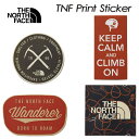 THE NORTH FACE 【ザ・ノース・フェイス】TNF Print Sticker 【TNF プリントステッカー】NN31710