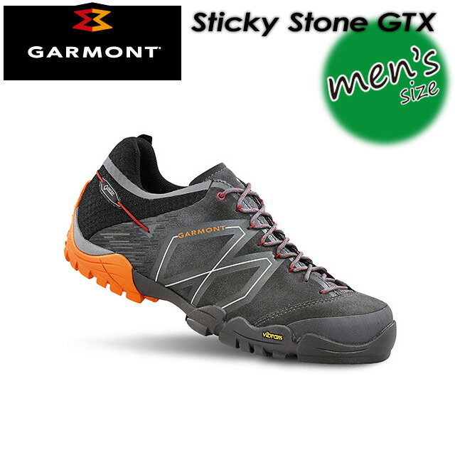 ガルモント【GARMONT】Sticky Stone GTX 男性用 メンズ / ボルダリング / アウトドアシューズ 481015-212 DARK GRAY