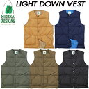 SALE 40%OFF シエラデザイン【SIERRA DESIGNS】ライト ダウン ベスト【LIGHT DOWN VEST】8312 / メンズ / 男性用 ダウン / ベスト / アウトドア