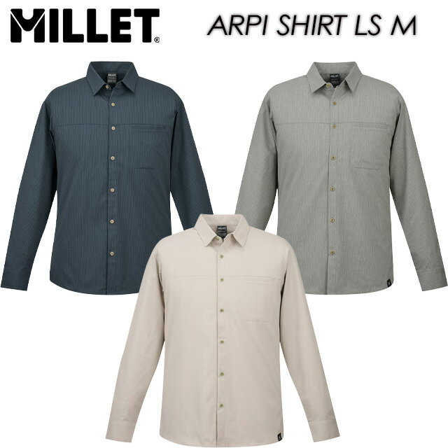樂天商城 - 【MILLET】 ミレー【ARPI SHIRT LS M】アルピ ロングスリーブシャツMIV02192