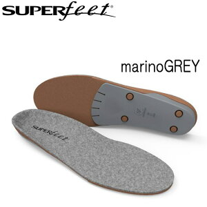 【SUPERFEET】スーパーフィート【merinoGREY】インソール スノーボード スキー