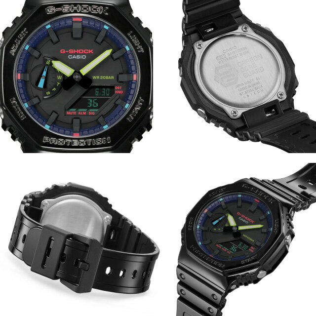 G-ショック Gショック GA-2100RGB-1AJF 【Virtual Rainbow：Gamer’s RGB】 CASIO / G-SHOCK 腕時計