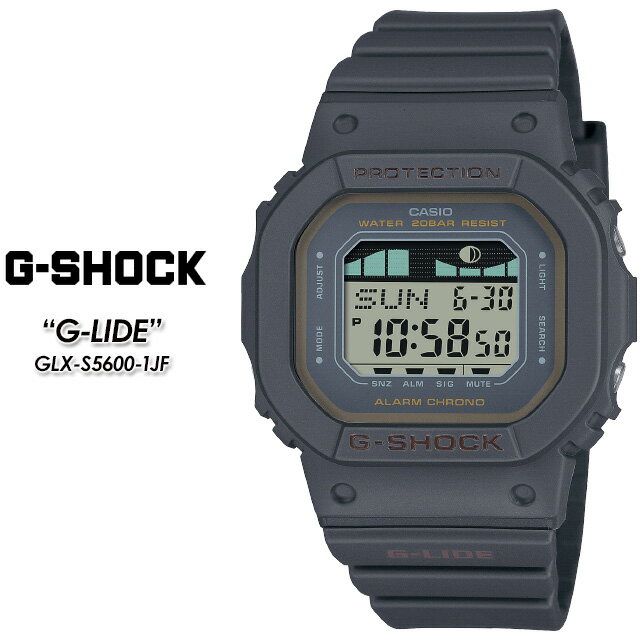 樂天商城 - 【G-SHOCK】 GショックGLX-S5600-1JF 【G-LIDE】 ジーライド【CASIO】 カシオ ジーショック腕時計 国内正規品