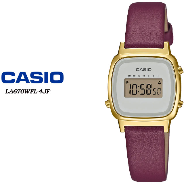 CASIO【カシオ 】CASIO Collection CLASSIC LA670WFL-4JF 腕時計 国内正規品