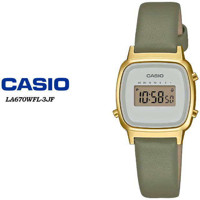 CASIO【カシオ 】CASIO Collection CLASSIC LA670WFL-3JF 腕時計 国内正規品