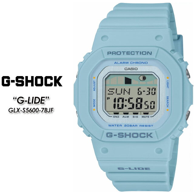 樂天商城 - 【G-SHOCK】 GショックGLX-S5600-2JF 【G-LIDE】 ジーライド【CASIO】 カシオ ジーショック腕時計 国内正規品
