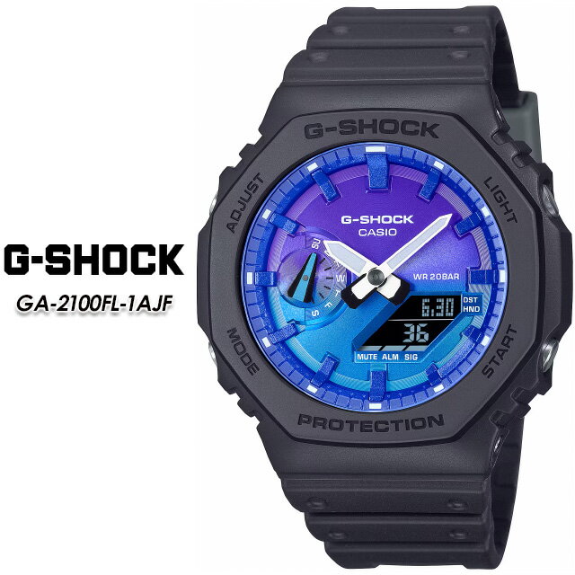 樂天商城 - 【G-SHOCK】 GショックGA-2100FL-1AJF 【CASIO】 カシオ ジーショック腕時計 国内正規品